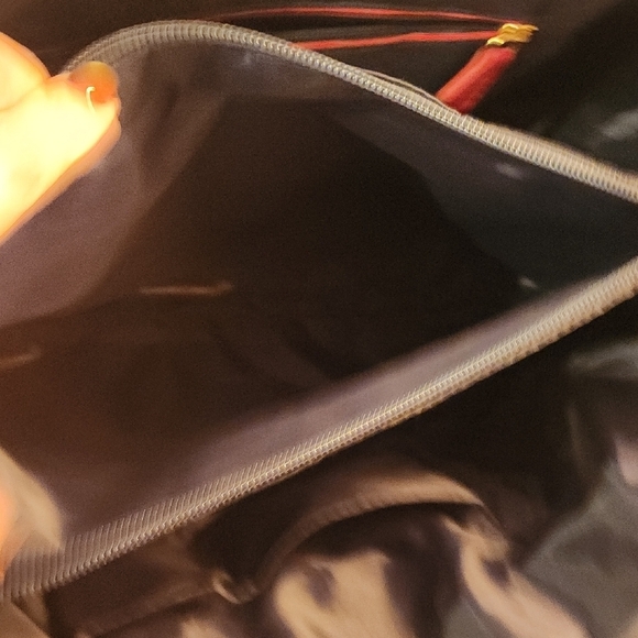 Tommy Hilfiger Black Monogram Tote w/ Gold Accents 🖤✨ - Picture 4 of 5